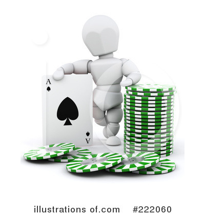 Royalty-Free (RF) Gambling Clipart Illustration by KJ Pargeter - Stock Sample #222060