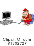 Gamer Clipart #1302727 by LaffToon