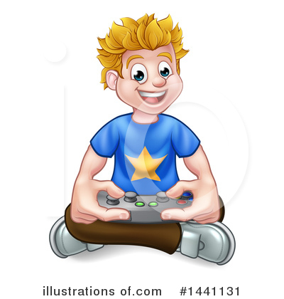 Video Game Clipart #1441131 by AtStockIllustration