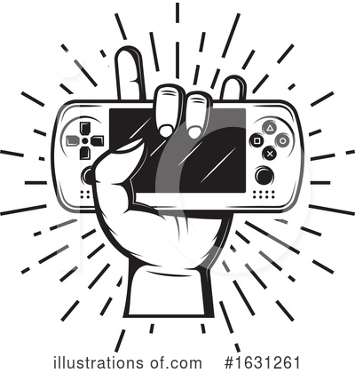 Royalty-Free (RF) Gamer Clipart Illustration by Vector Tradition SM - Stock Sample #1631261