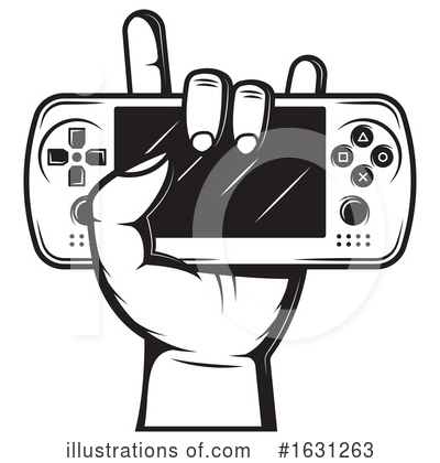 Royalty-Free (RF) Gamer Clipart Illustration by Vector Tradition SM - Stock Sample #1631263