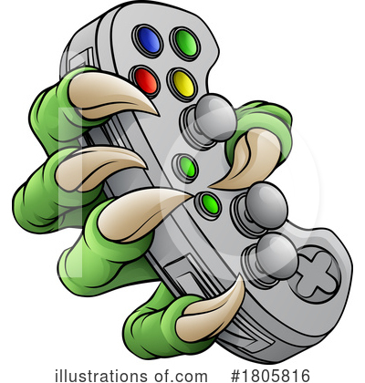 Video Game Clipart #1805816 by AtStockIllustration