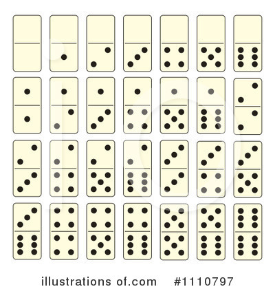 Dominoes Clipart #1110797 by michaeltravers