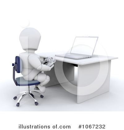 Royalty-Free (RF) Gaming Clipart Illustration by KJ Pargeter - Stock Sample #1067232