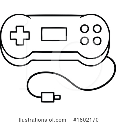 Controller Clipart #1802170 by lineartestpilot