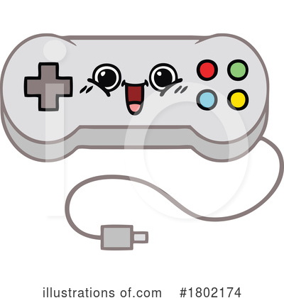 Royalty-Free (RF) Gaming Clipart Illustration by lineartestpilot - Stock Sample #1802174