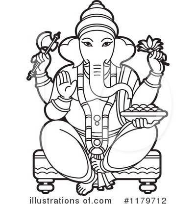 Ganesha Clipart #1179712 by Lal Perera