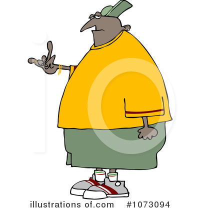 Royalty-Free (RF) Gangster Clipart Illustration by djart - Stock Sample #1073094