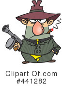 Gangster Clipart #441282 by toonaday