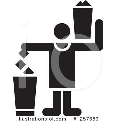 Royalty-Free (RF) Garbage Clipart Illustration by Lal Perera - Stock Sample #1257683
