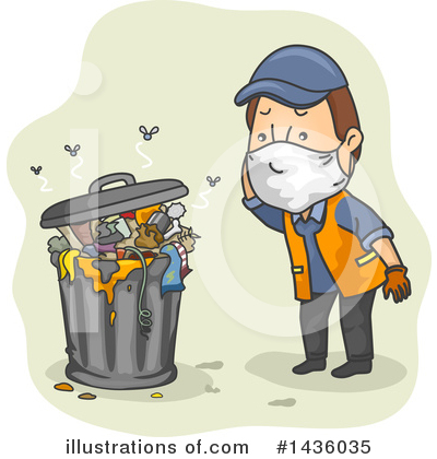 Garbage Can Clipart #1436035 by BNP Design Studio