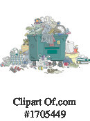 Garbage Clipart #1705449 by Alex Bannykh