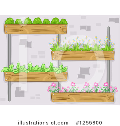 Royalty-Free (RF) Garden Clipart Illustration by BNP Design Studio - Stock Sample #1255800