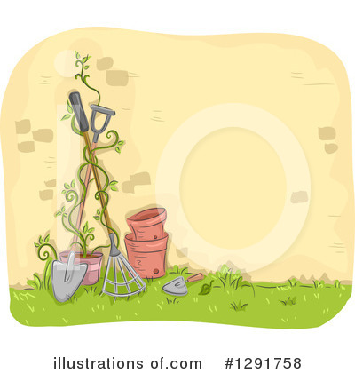 Royalty-Free (RF) Garden Clipart Illustration by BNP Design Studio - Stock Sample #1291758