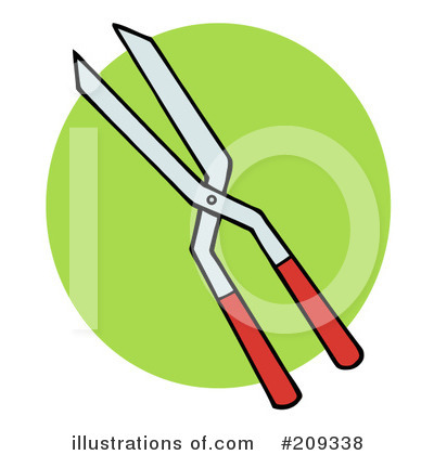 Royalty-Free (RF) Garden Tool Clipart Illustration by Hit Toon - Stock Sample #209338