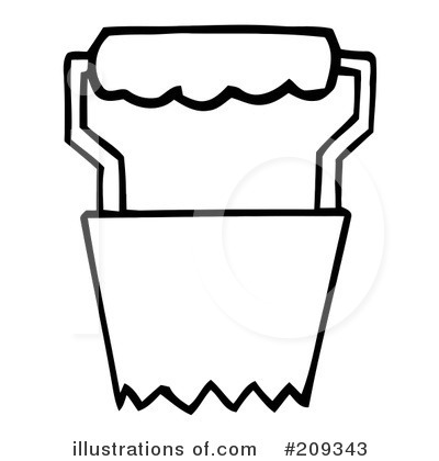 Royalty-Free (RF) Garden Tool Clipart Illustration by Hit Toon - Stock Sample #209343
