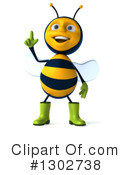 Gardener Bee Clipart #1302738 by Julos
