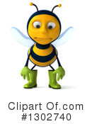 Gardener Bee Clipart #1302740 by Julos