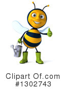 Gardener Bee Clipart #1302743 by Julos