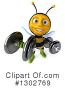 Gardener Bee Clipart #1302769 by Julos