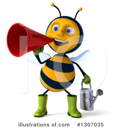 Gardener Bee Clipart #1307035 by Julos
