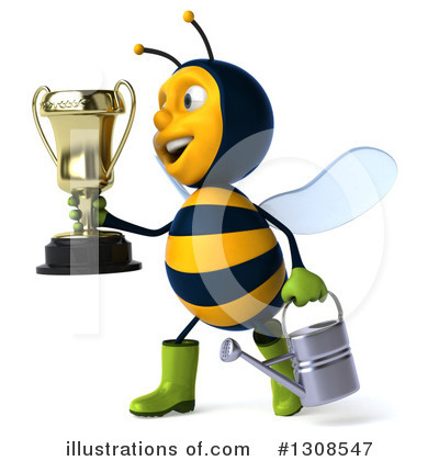 Gardener Bee Clipart #1308547 by Julos