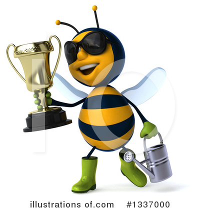 Gardener Bee Clipart #1337000 by Julos