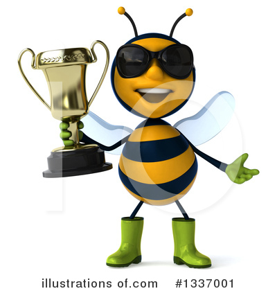 Gardener Bee Clipart #1337001 by Julos