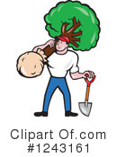 Gardener Clipart #1243161 by patrimonio