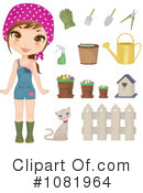 Gardening Clipart #1081964 by Melisende Vector