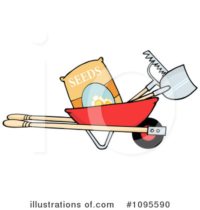 Gardening Clipart #1095590 by Hit Toon