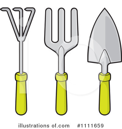 Royalty-Free (RF) Gardening Clipart Illustration by Any Vector - Stock Sample #1111659