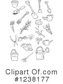 Gardening Clipart #1238177 by lineartestpilot