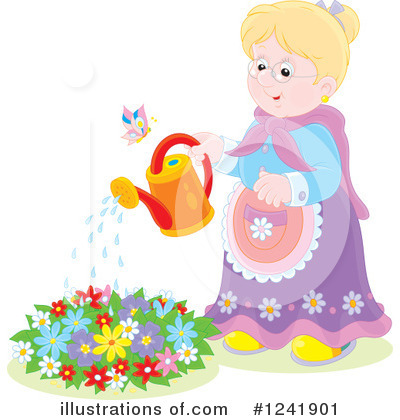 Watering Can Clipart #1241901 by Alex Bannykh