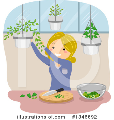 Royalty-Free (RF) Gardening Clipart Illustration by BNP Design Studio - Stock Sample #1346692