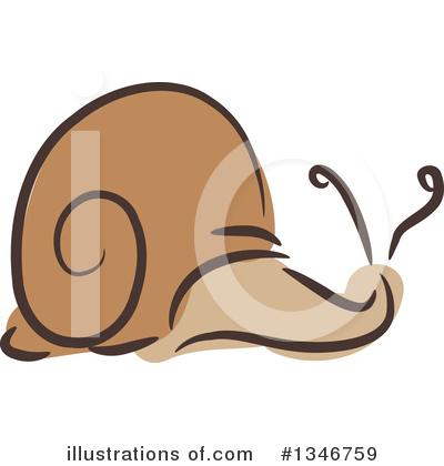 Snails Clipart #1346759 by BNP Design Studio