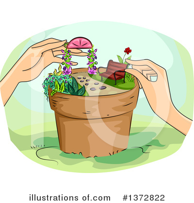 Royalty-Free (RF) Gardening Clipart Illustration by BNP Design Studio - Stock Sample #1372822