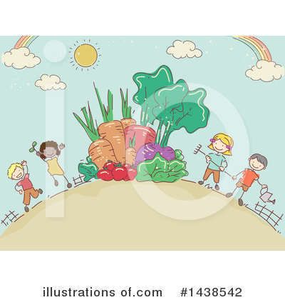 Royalty-Free (RF) Gardening Clipart Illustration by BNP Design Studio - Stock Sample #1438542