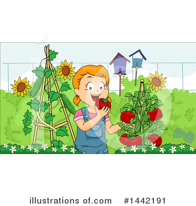 Royalty-Free (RF) Gardening Clipart Illustration by BNP Design Studio - Stock Sample #1442191