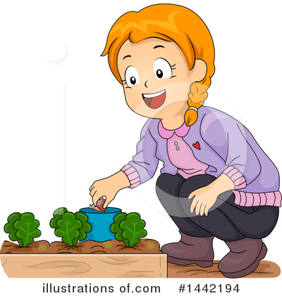 Royalty-Free (RF) Gardening Clipart Illustration by BNP Design Studio - Stock Sample #1442194