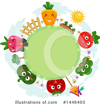 Royalty-Free (RF) Gardening Clipart Illustration by BNP Design Studio - Stock Sample #1446403