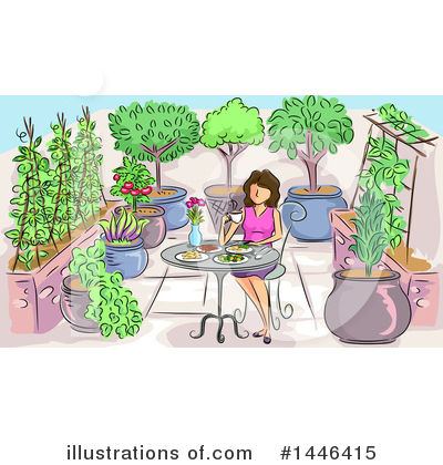 Royalty-Free (RF) Gardening Clipart Illustration by BNP Design Studio - Stock Sample #1446415