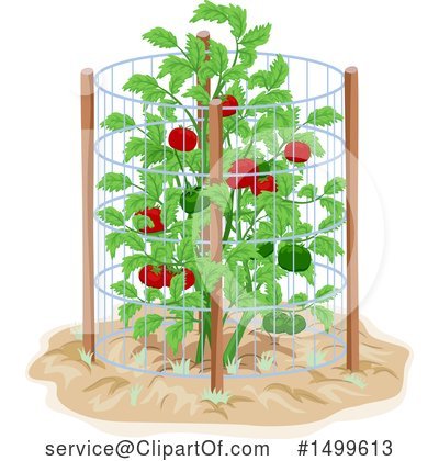 Royalty-Free (RF) Gardening Clipart Illustration by BNP Design Studio - Stock Sample #1499613