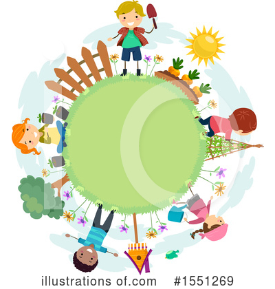 Royalty-Free (RF) Gardening Clipart Illustration by BNP Design Studio - Stock Sample #1551269
