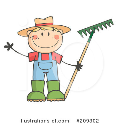 Gardening Clipart #209302 by Hit Toon