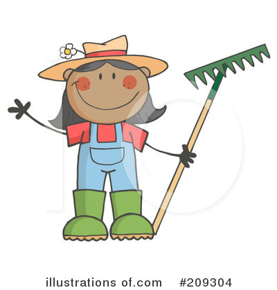 Gardening Clipart #209304 by Hit Toon