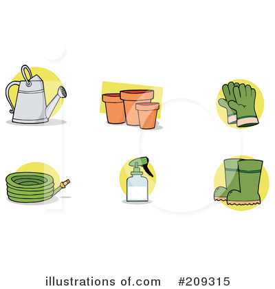 Pots Clipart #209315 by Hit Toon