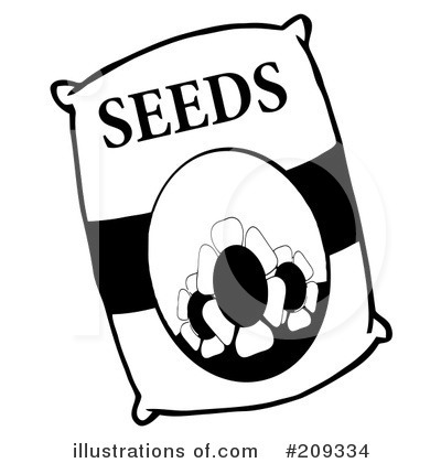 Royalty-Free (RF) Gardening Clipart Illustration by Hit Toon - Stock Sample #209334