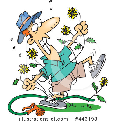Dandelion Clipart #443193 by toonaday