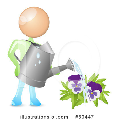 Royalty-Free (RF) Gardening Clipart Illustration by Oligo - Stock Sample #60447